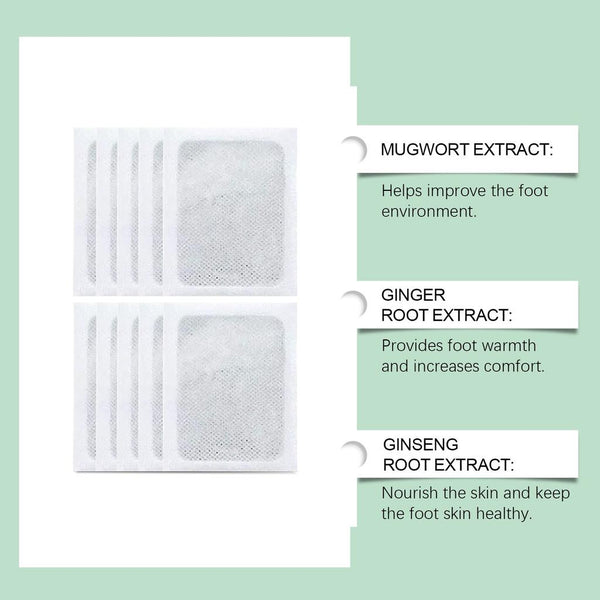 ✨ Gentle Foot Pads – Relaxing Overnight Care Buy 10 Get 20 FREE 🎁(Pack of 30)