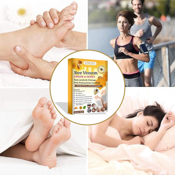 Bee Venom Ginger & Honey Detox Pads  BUY 10 GET 10 FREE (Pack of 20)