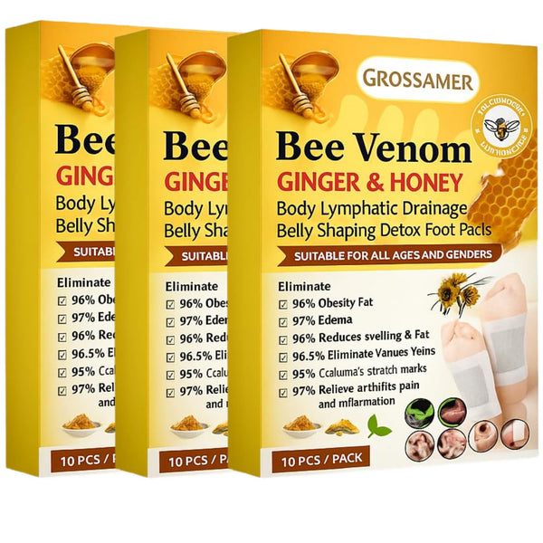 Bee Venom Ginger & Honey Detox Pads  BUY 10 GET 10 FREE (Pack of 20)