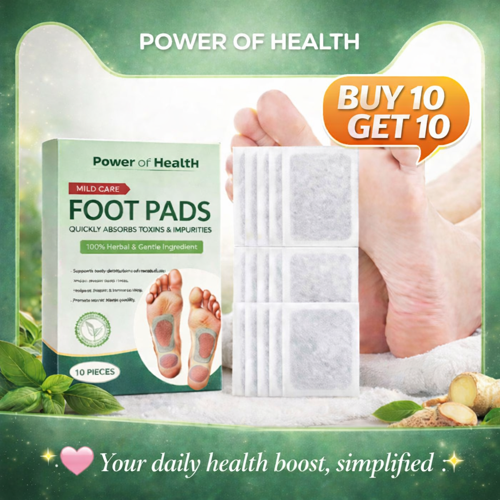 ✨ Gentle Foot Pads – Relaxing Overnight Care Buy 10 Get 20 FREE 🎁(Pack of 30)