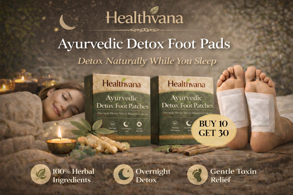 Healthvana Authentic Detox Patches (BUY 10 GET 20 FREE Pack of 30)@599