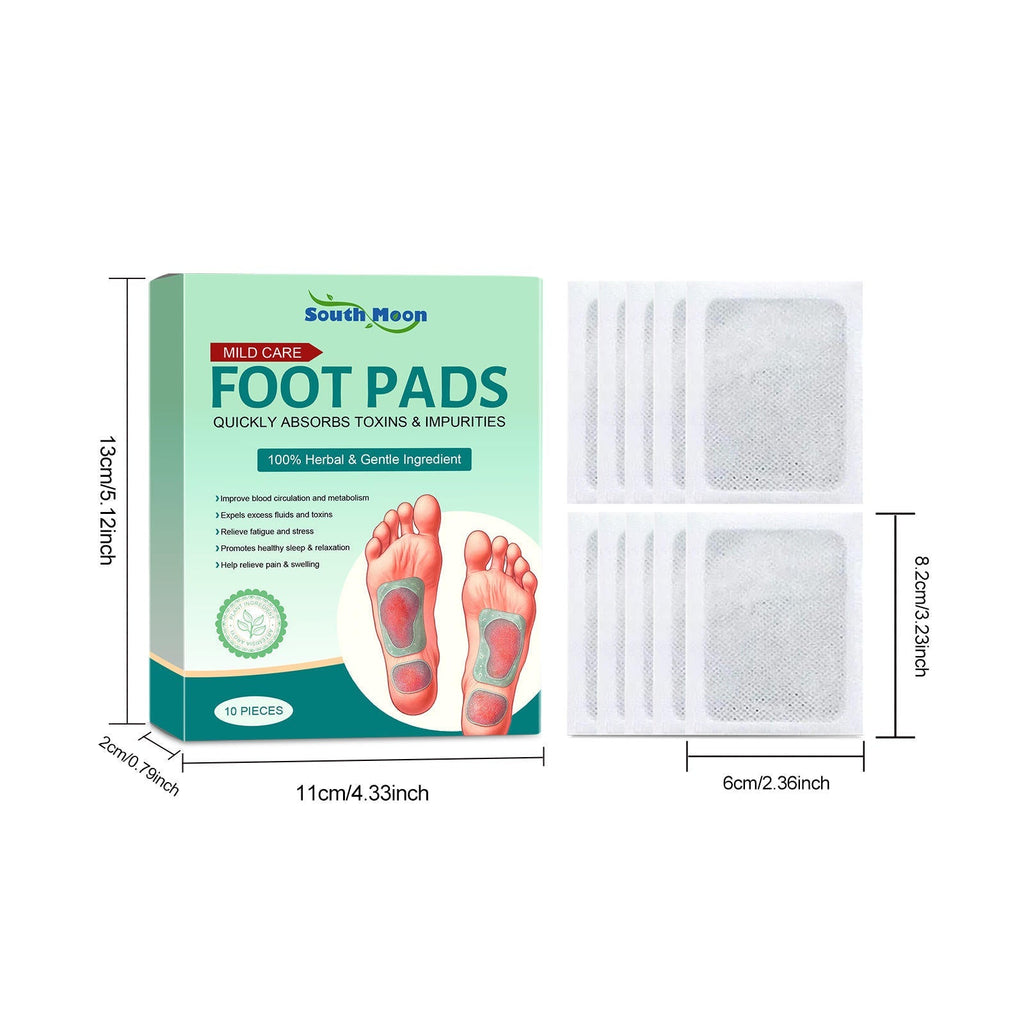 🌿100% Herbal & Gentle Ingredient Foot Patches 🥳(Buy 10 Get 30)🥳
