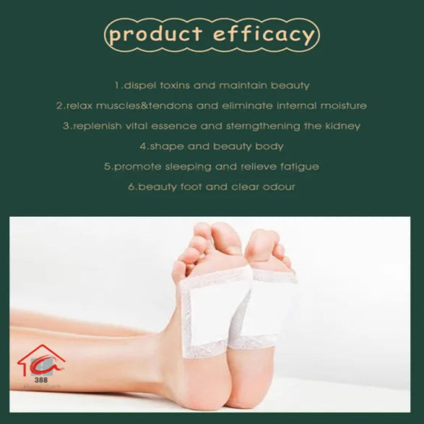 ✨ Gentle Foot Pads – Relaxing Overnight Care Buy 10 Get 20 FREE 🎁(Pack of 30)
