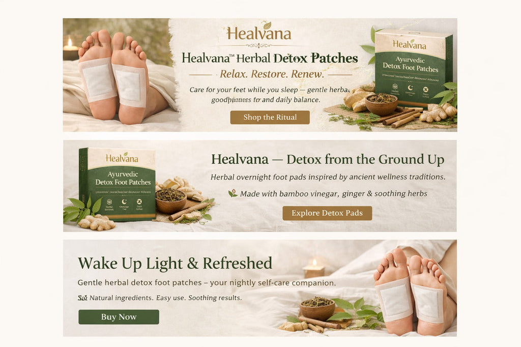 Healthvana Authentic Detox Patches (BUY 10 GET 20 FREE Pack of 30)@599